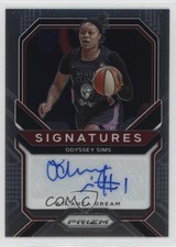 2021 Panini Prizm WNBA Signatures Odyssey Sims #SG-ODS Auto 0si4