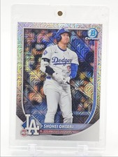 SHOHEI OHTANI 2025 BOWMAN CHROME MEGA BOX MOJO REFRACTOR DODGERS Q7119