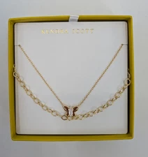 Kendra Scott Sadie Multi-Strand Chain and Pendant Necklace Set 2pc *NEW*