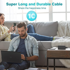65W Surface Charger Fast Magnetic Power Adapter 10FT Cable Safe Charge