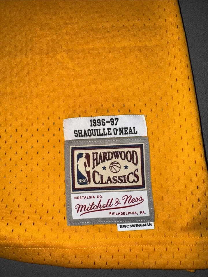 NBA Lakers Mitchell & Ness #34 Shaq O’Neil Talla XL NUEVO CON ETIQUETAS Foto 2 de 3