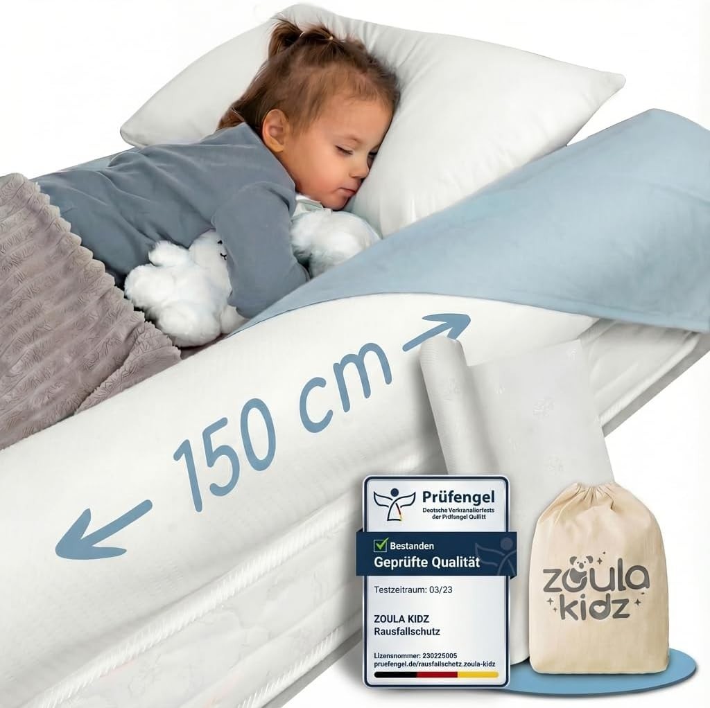 Letto anticaduta gonfiabile viaggio bambini 150 cm per tutti i letti rete letto