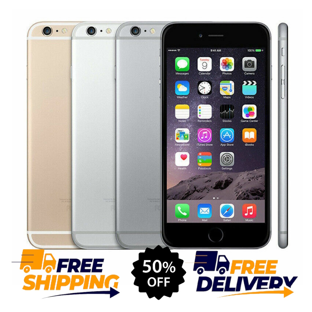 Apple iPhone 6 Plus - 16 GB - Silver (Straight Talk) for sale