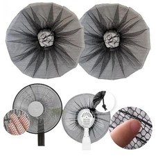 2 PACK 22-24''Fan Dust Cover, Fan Mesh Cover with Child Finger Protection, Wa...