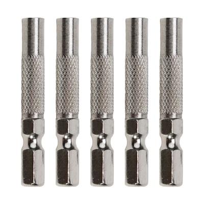 Silber 6,35 Mm 1/4  ''einf��gen 5pcs Hex 6,35 Mm Bis 4mm Chrom-Vanadiumstahl