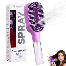 Spray Air Cushion Massage Comb,Self-Cleaning Anti-TangleBrush