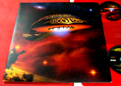 Boston 'LIFE LOVE & HOPE'' 2014 U.K. Back on Black 180g red vinyl 2XLP. NM-/NM/NM