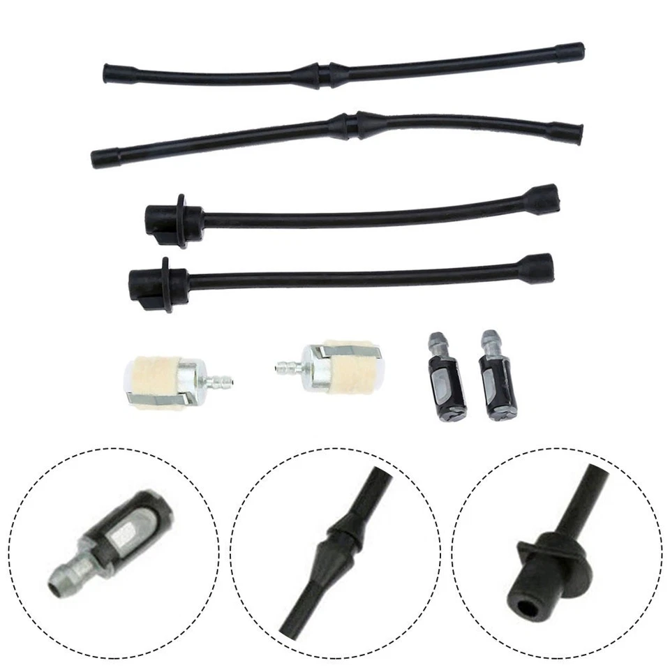 Filtre à huile tuyau de carburant fournitures de jardin pièces d'extérieur re - Photo 2/4