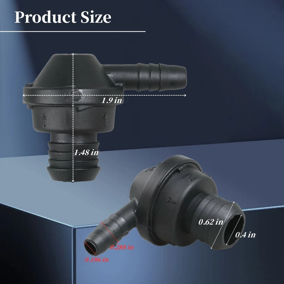 Válvula unidireccional manguera respirador nueva 1 pieza para Seat Altea Córdoba Ibiza León Foto 3 de 4