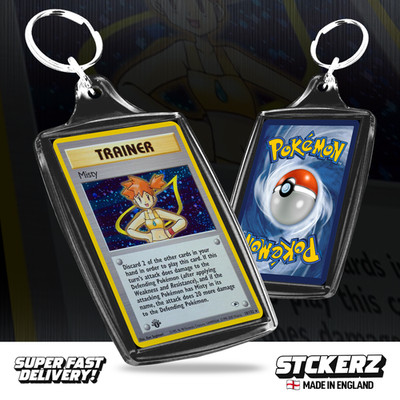 GYM HEROS 1 SET POKEMON INSPIRIERT MINI SCHLÜSSELANHÄNGER *MEHRERE OPTIONEN* SCHLÜSSELANHÄNGER