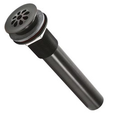 1.5 In. Non-Overflow Grid Bathroom Sink Drain, Oil Rubbed Bronze