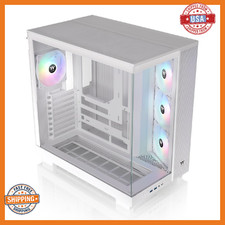 Thermaltake View 380 XL TG ARGB; 4x120mm ARGB Lite Fans Included; 360mm Radiator