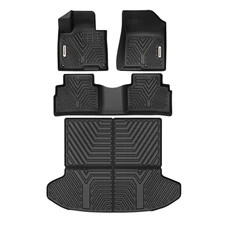 4Pc 3D Floor Mats + Trunk Cargo Liner for 2023-2026 Kia Sportage All Weather TPE