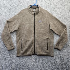 Patagonia Men's Better Sweater Jacket 25526 Men XL Brown Full Zip