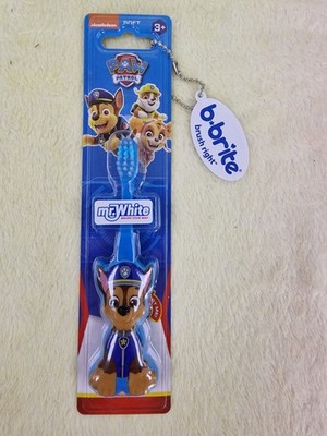 B Brite Brush Right Mr White Flashing Timer Zahnbürste Paw Patrol Thema Kinder