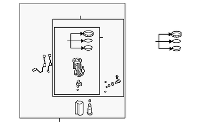 #ad Genuine Honda Fuel Pump Assembly 17045 SXS A30 $580.40