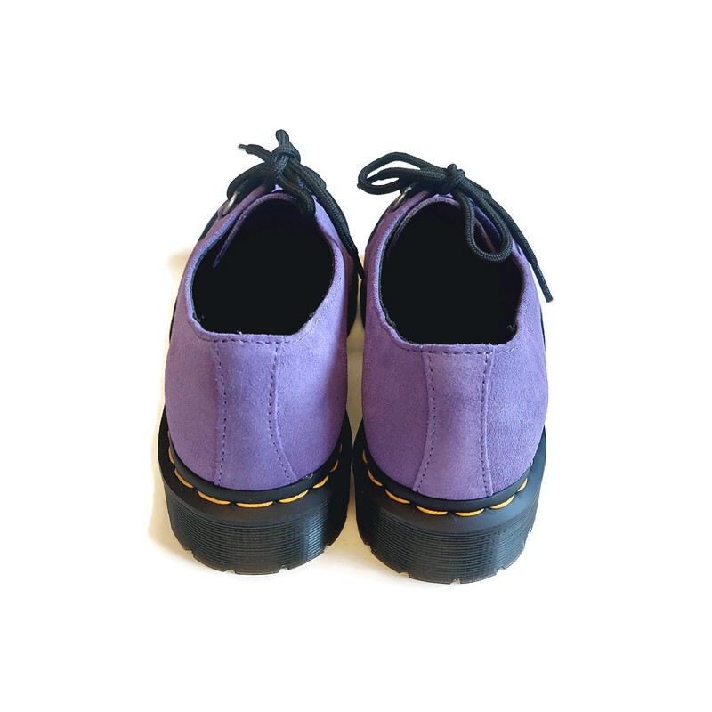 Dr Martens Mens 9 Womens 10 Ramsey Woven Suede Creepers Shoes Twilight Purple Dr Martens Mens 9 Womens 10 Ramsey Woven Suede Creepers  main image 3