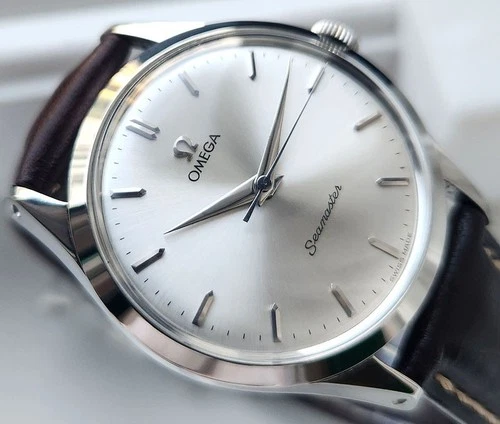 OMEGA SEAMASTER MANUAL CAL283 SILVER DIAL MEN'S WATCH