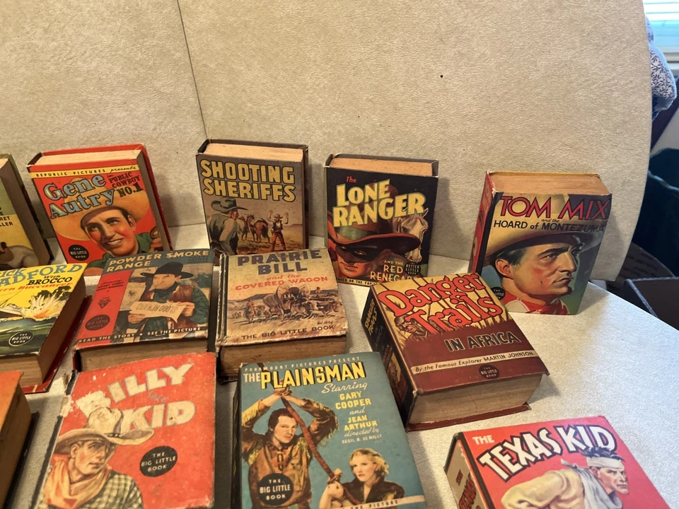 30 Vintage Big Little Book Lot Various Titles - Image 2 of 4
