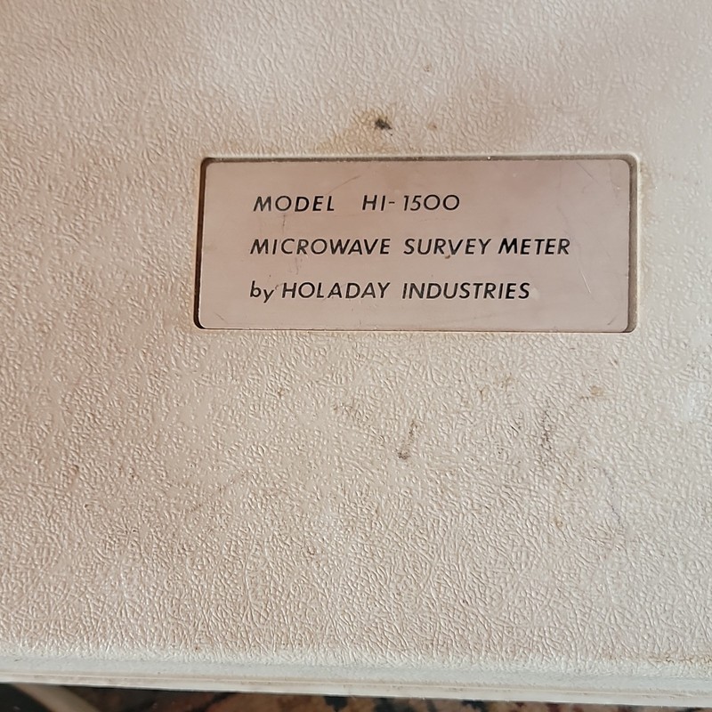 Holaday Industries HI-1800 Microwave Survey Meter 2450 MHz Frequency Range