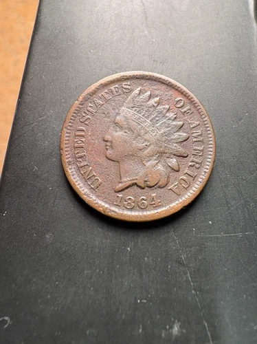 1864 Indian Head Cent    Bronze    Rounded Bust - Filler Coin  FREE SHIPPING