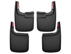 Husky Custom Molded Mud Flaps Fit 17-25 F250/F350 SRW w/o OE Flares Front/Rear