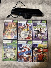 Xbox 360 Kinect Sensor with 6 Game Bundle