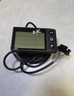 S866 electric scooter 36v display 5+2pin for  XLD Brainpower controller used