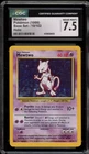 Pokemon Mewtwo Base Set Unlimited Holo Rare #10 CGC 7.5