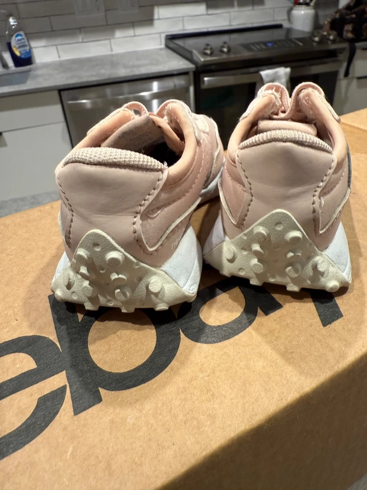 New Balance 327 Niño Pequeño Rosa/Plateado/Blanco Niñas Zapatos Bebé TD Talla 5 Foto 4 de 4