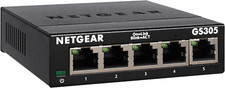  Switch Ethernet 5 Porte Gigabit Unmanaged GS305 - Hub Di Rete Domestica