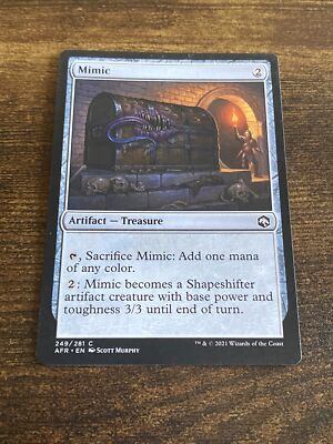 Magic the Gathering MTG Mimic (249) Adventures in the Forgotten