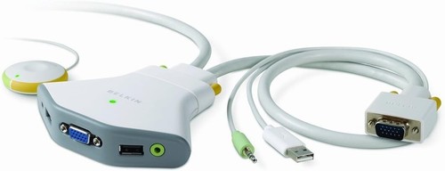 BELKIN Switch2 2 PORT USB  Bran New With Remotes, Sealed, Switch 2  - Picture 2 of 5