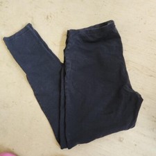 black leggings cropped size 12