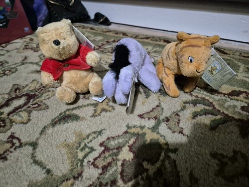Winnie The Pooh Classic Pooh Plush Set Trio Pooh Eeyore Tigger