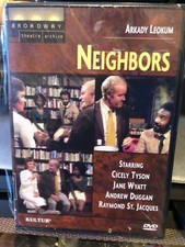 Neighbors (DVD) Broadway Theatre Archive, Cicely Tyson, Raymond St. Jacques, NEW