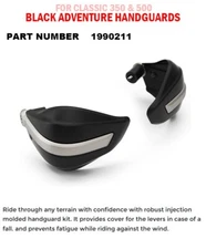"BLACK ADVENTURE HANDGUARD" FIT FOR ROYAL ENFIELD CLASSIC 350 & 500