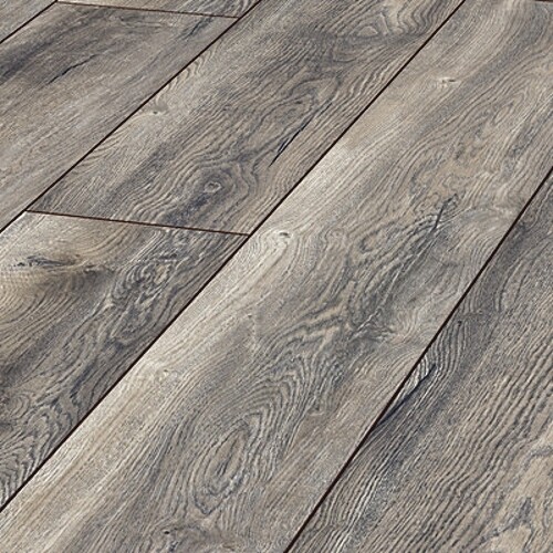 12 mm Laminatbodenbelag Hafen Eiche zeitloses Holz strukturiert graue Eiche PLUS Unterlage - Bild 5 von 18