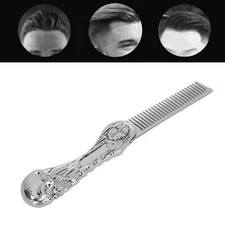 Multifunctional Folding Beard Comb Zinc Alloy For Mustache Shaping