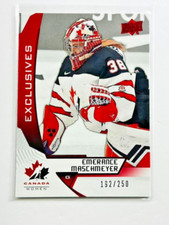2019-20 Upper Deck Team Canada Juniors Exclusives #62 Emerance Maschmeyer /250
