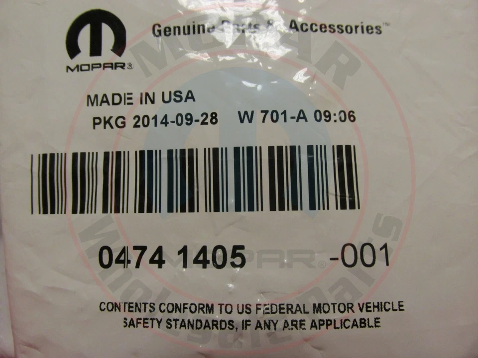 Dodge Ram 1500 2500 3500 SLT Repuesto 6 pulgadas Driver Pull Cup NUEVO OEM MOPAR Foto 4 de 4