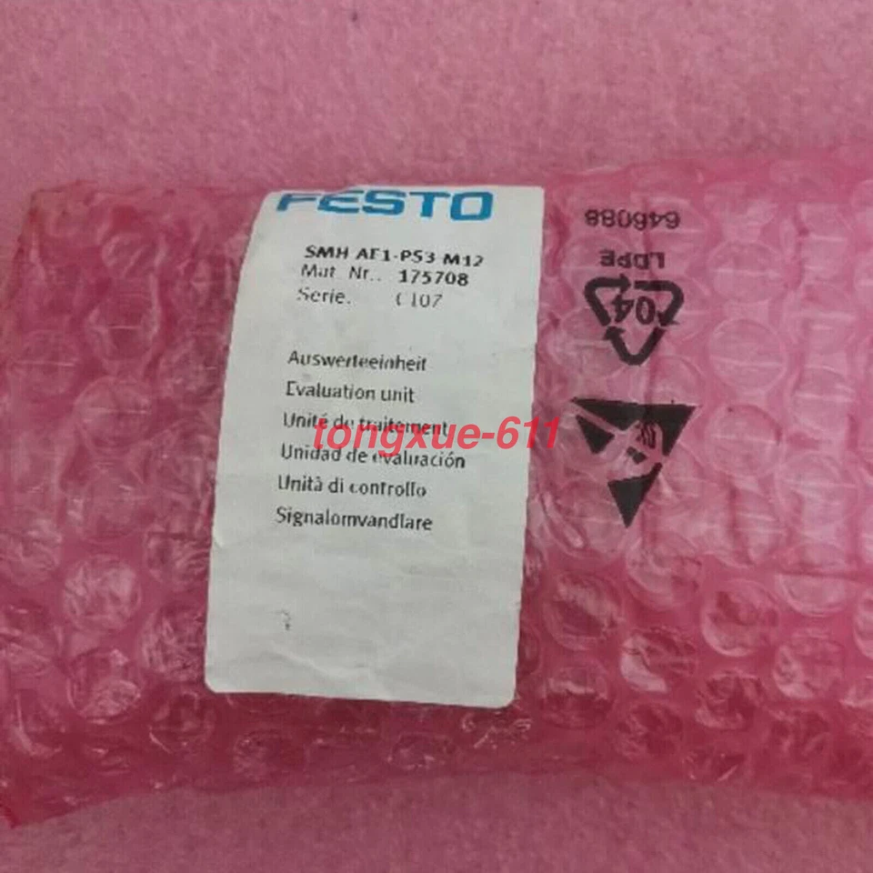 Neu Festo 175708 SMH-AE1-PS3-M12 SMH-AE1-PS3-M12 per FedEx oder DHL