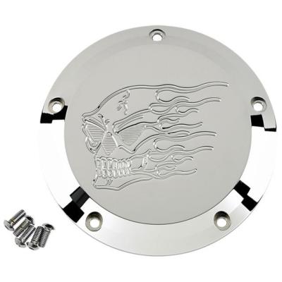 DS375058 Joker Machine  Derby Chrome Cover Skull für HD 99-17 Twin Cam Motoren