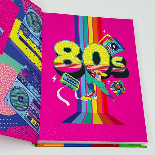 80s Trivia Quiz Hinkler Explore Hardcover Book Pop Culture 600+ Trivia Questions - Picture 7 of 9