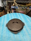 Griswold Iron Mountain #9 Cast Iron Dutch Oven Unrestored