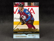 2014-15 UD SERIES TWO ANDREW AGOZZINO ROOKIE YOUNG GUNS UD EXCLUSIVES 37/100
