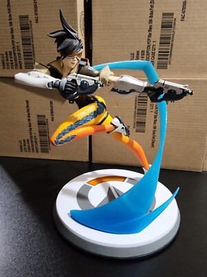 【定価】56000円　値下げ交渉あり。OVERWATCH トレーサー スタチュー Overwatch Tracer Statue Blizzard Official Complete w/ Box