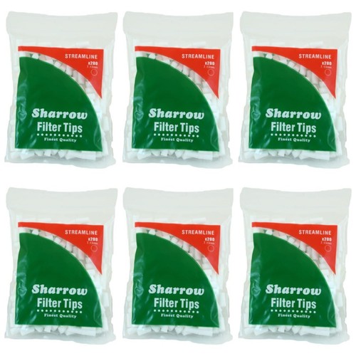 Sharrow Standard Streamline Zigarette 200 Filterspitzen 7,13 mm schneller Versand UK - Bild 4 von 12