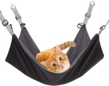 Hanging Cat Hammock, Pet Hammock for Cage, Adjustable Cat Bed Two Sides Comforta
