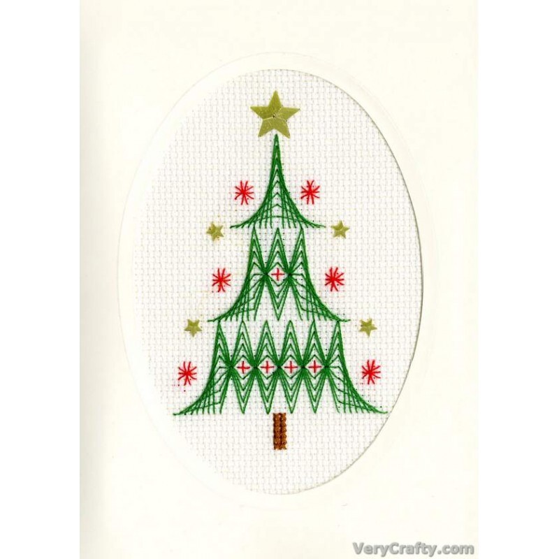 Christmas Tree Counted Cross Stitch Kit by Bothy Threads